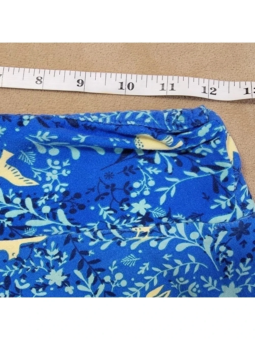 LuLaRoe☆ Blue Birds and Bunnies Leggings Size OS